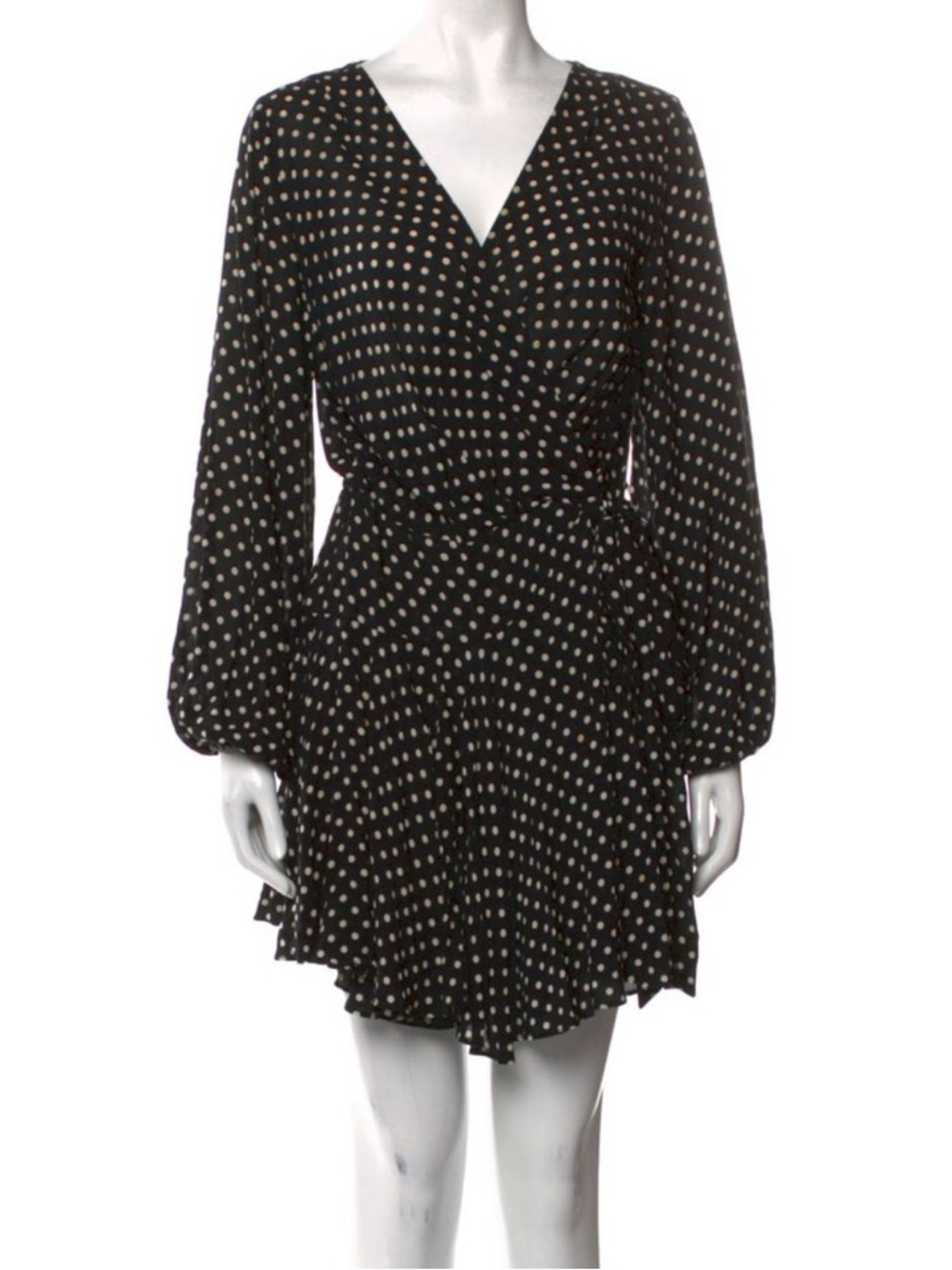 Zimmermann Black and White Long Sleeve Dress - Picture 4 of 4